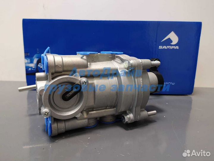 Кран регулятор тормозных сил прицепа