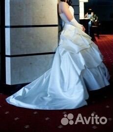 Платье свадебное молочное