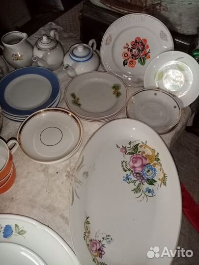 Фарфоровая посуда СССР