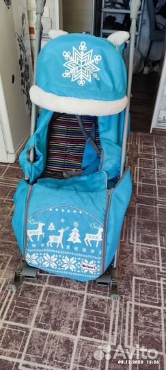 Санки коляска