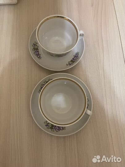 Кружки, термокружки, чайная пара, фужеры