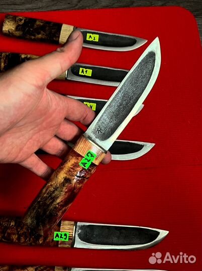 Нож из стали 110х18ш кованный