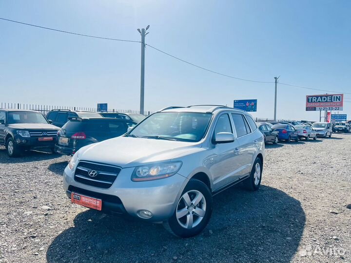 Hyundai Santa Fe 2.2 AT, 2007, 151 000 км