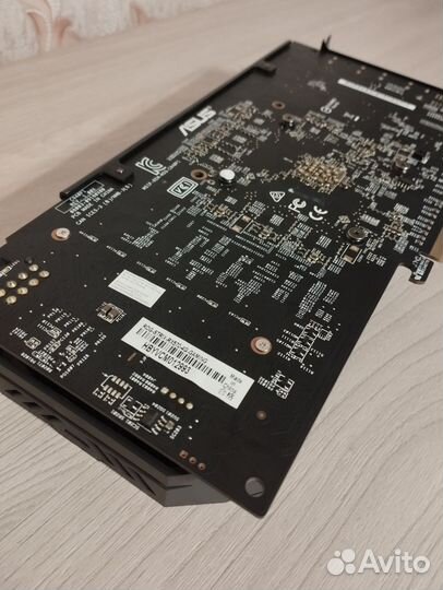 Видеокарта asus strix radeon RX580 4GB
