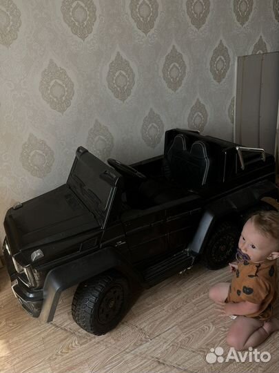 Детский электромобиль mercedes бу