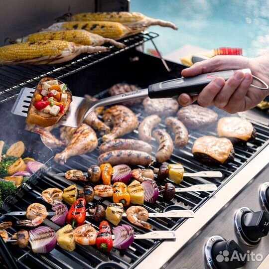 Набор инструментов Char-Broil Deluxe 7шт (лопатка+