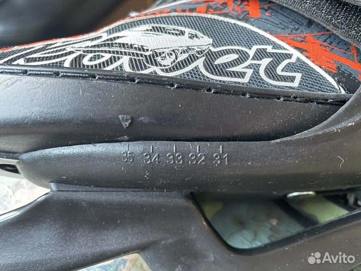 Коньки детские раздвижные 31-35