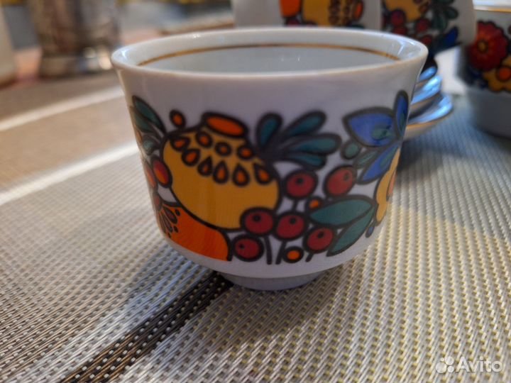 Кофейный сервиз гдр кольдиц