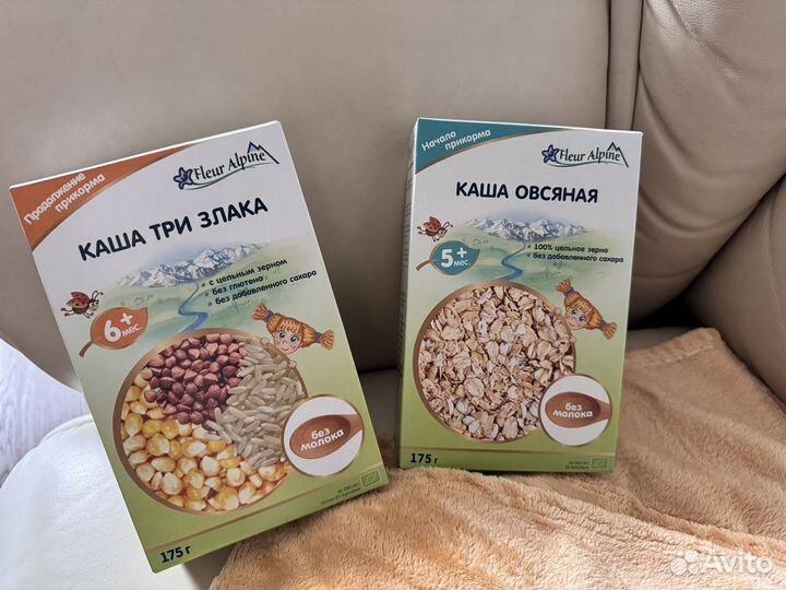 Каша детская безмолочная fleur alpine