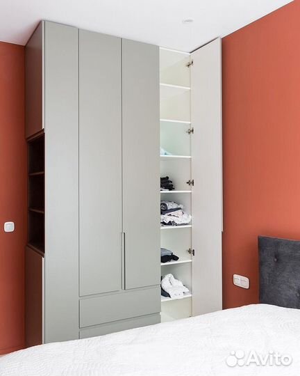 Шкаф с фрезеровкой