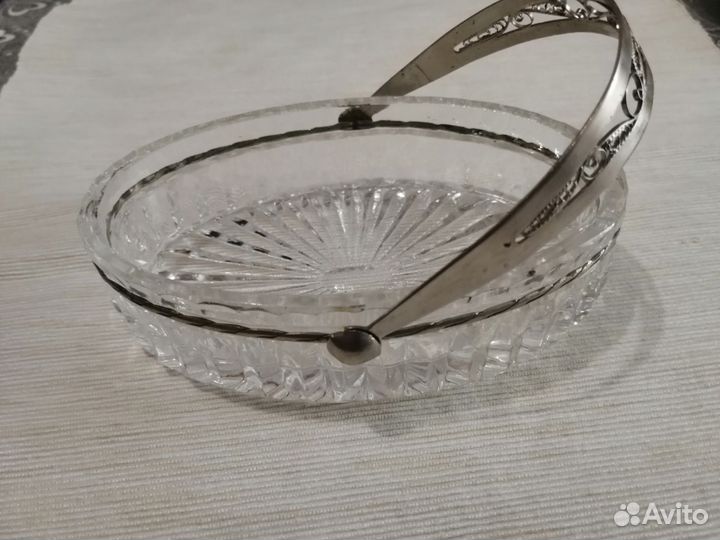 Конфетница (икорница) СССР