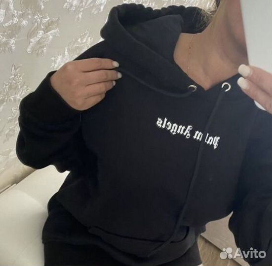 Зип худи palm angels