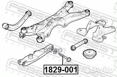 Болт с эксцентриком 1829001 Febest