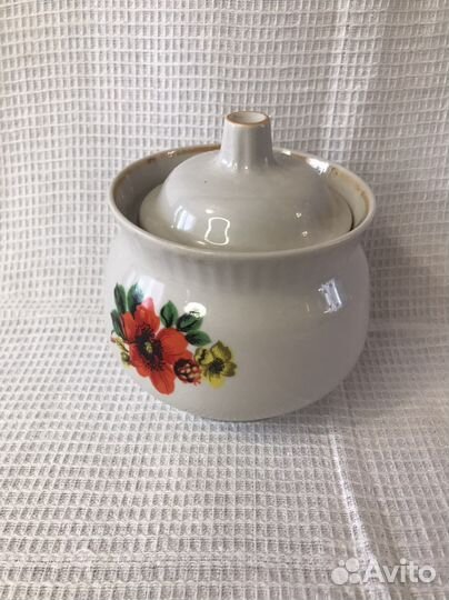 Сахарница ссср. Фарфор