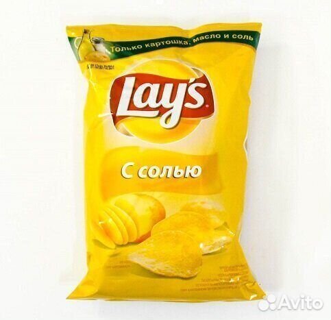 Чипсы LAY'S с Солью 81 г