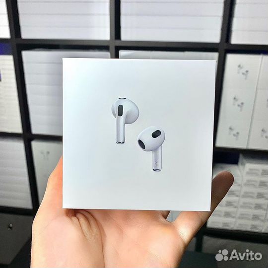 AirPods 3 (новые, гарантия, бонус чехол)