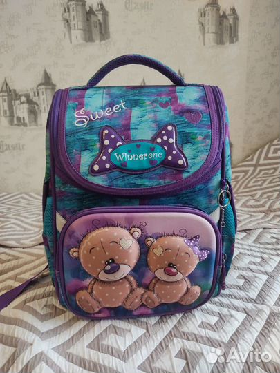 Рюкзак детский для девочки школьный