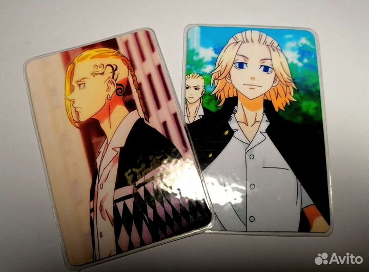 Карточки аниме 1шт-50р