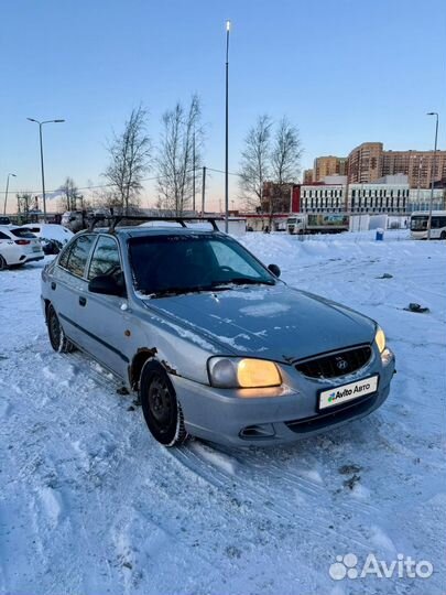 Hyundai Accent 1.5 МТ, 2005, 265 000 км