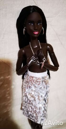 Barbie fashionistas 90 на шарнирном теле looks 10