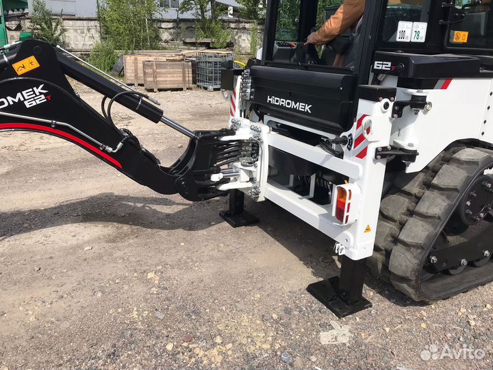 Экскаватор-погрузчик Hidromek HMK 62T, 2023