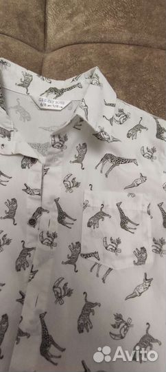 Рубашка для мальчика 128