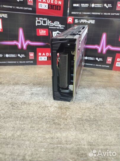 Видеокарта AMD RX 580 Sapphire Pulse 8G gddr5 dual