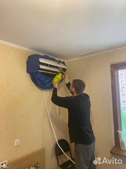 Чистка,обслуживание,заправка кондиционеров