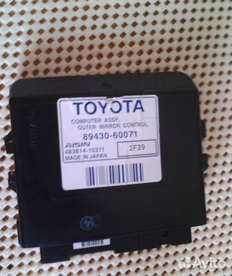 Блок управления зеркалами Land Cruiser 200