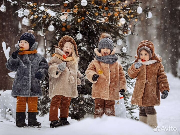 Шапка из кролика детская СССР для фотосессий