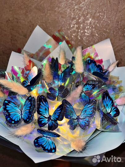 Букет из бабочек