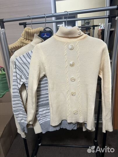 Водолазки, свитера, кардиган пакетом