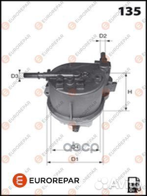 Фильтр топливный E148123 eurorepar