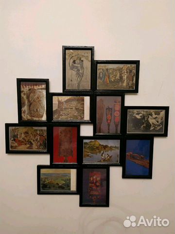 Солярный коллаж со славянскими открытками