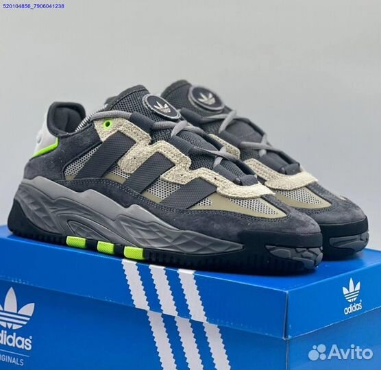 Кроссовки Adidas Niteball Grey (Арт.57311)