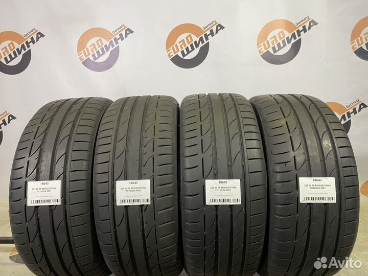 Bridgestone Potenza S001 225/40 R19