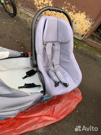 Коляска 3 в 1 бу