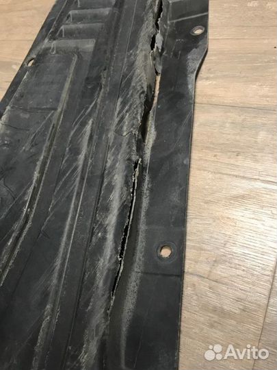 Защита днища кузова левая Bmw X6 E71 N54