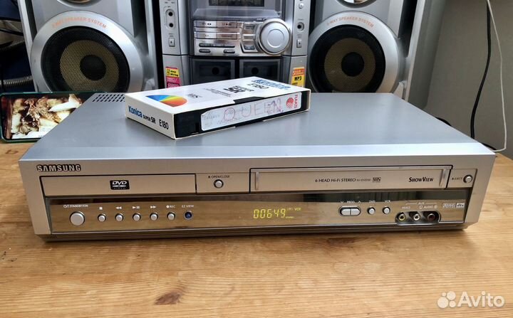 Видеомагнитофон DVD HiFi Стерео Samsung