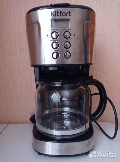 Кофеварка капельная новая