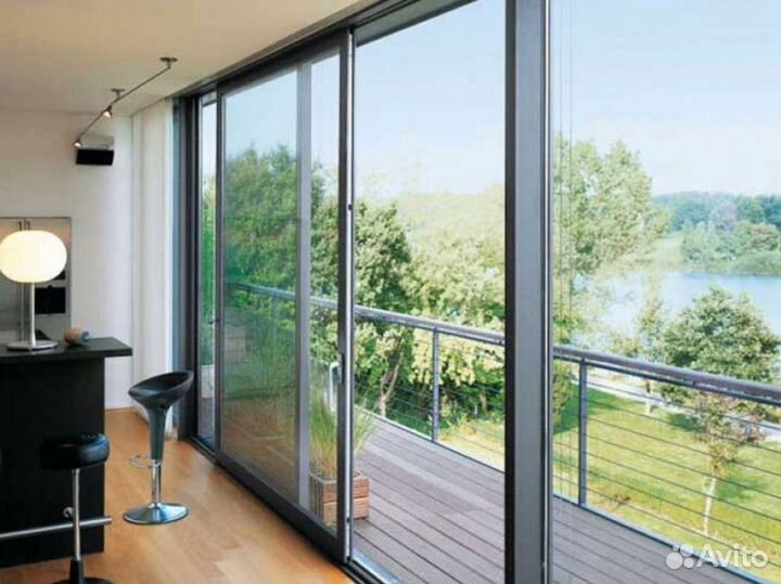 Алюминиевые окна от производителя