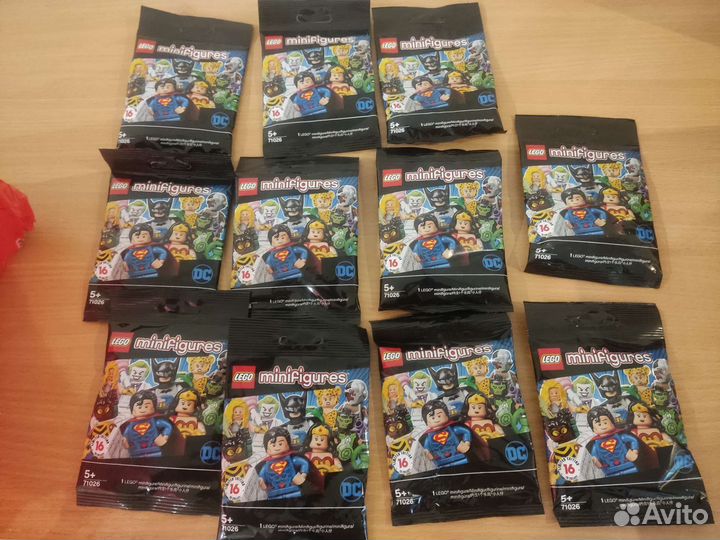 Lego minifigures dc super heroes series 71026