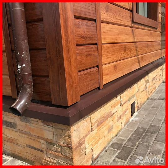 Фасад дома из сайдинга