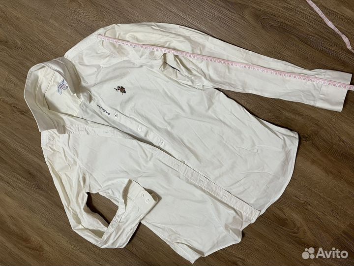 Белая рубашка 44 46 polo