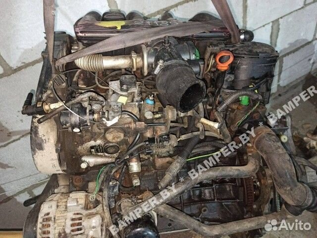 DW8 Двигатель к Citroen Berlingo, 2000 г. 1.9 л, д