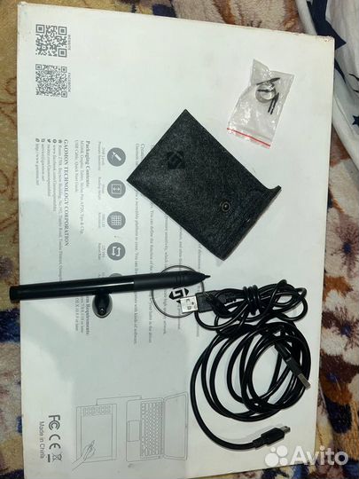 Графический планшет gaomon m106k