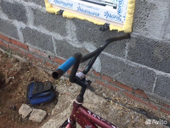 Рама велосипеда и диски вмх