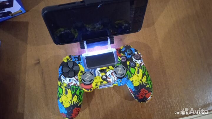 Геймпад для ps4 + держатель для телефона