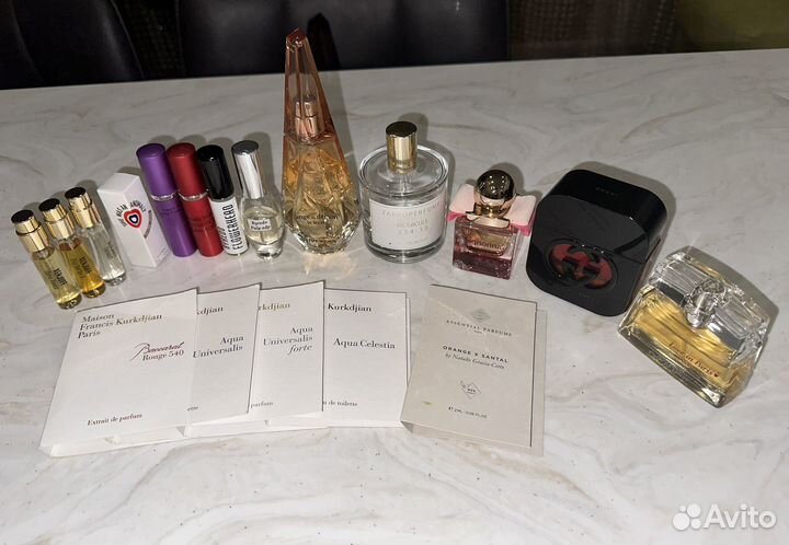 Парфюмерия остатки во флаконах
