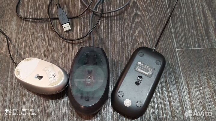 Компьютерные мыши разные проводные